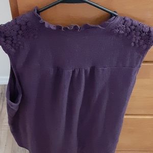 Purple blouse